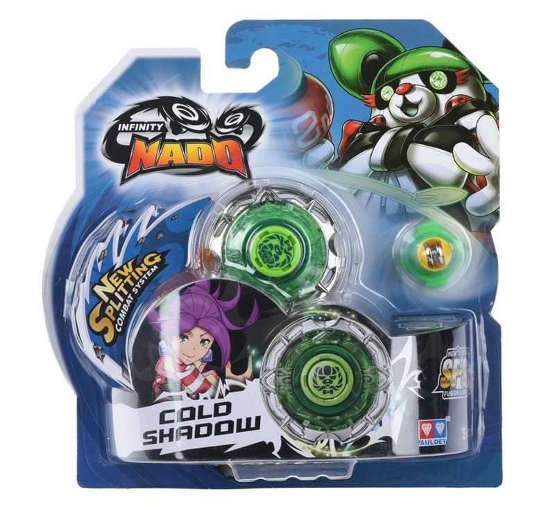 Дзига Auldey BeyBlade Infinity Nado Стандарт Cold Shadow з пристроєм запуску (YW624307)