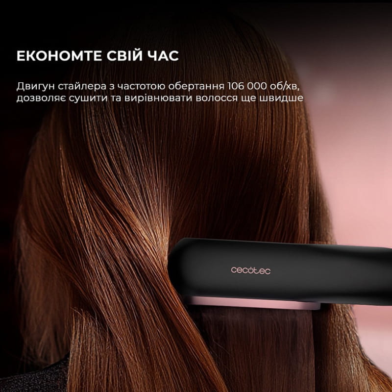 Стайлер-выпрямитель Cecotec RitualCare Air Lisse 2in1 Black (A01_EU01_100158)