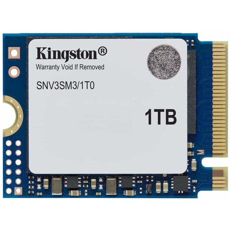 Накопитель SSD 1TB Kingston NV3 M.2 2230 PCIe Gen4.0 x4 NVMe 3D NAND (SNV3SM3/1T0)