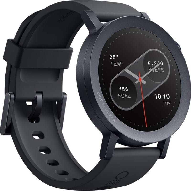 Смарт-часы CMF by Nothing Watch Pro 2 Dark Grey Metal with Liquid Silicone Strap_EU