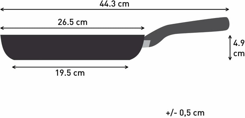 Сковорода с крышкой Tefal So`Light 26 см (H0560542_SET)