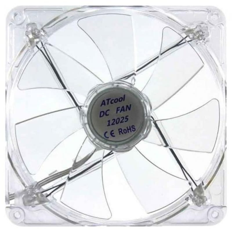 Вентилятор Atcom ATcool 12025 LED Green (15277)