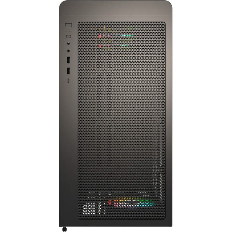 Корпус Montech XR Wood Black без БП