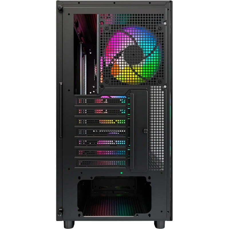 Корпус Montech XR Wood Black без БП