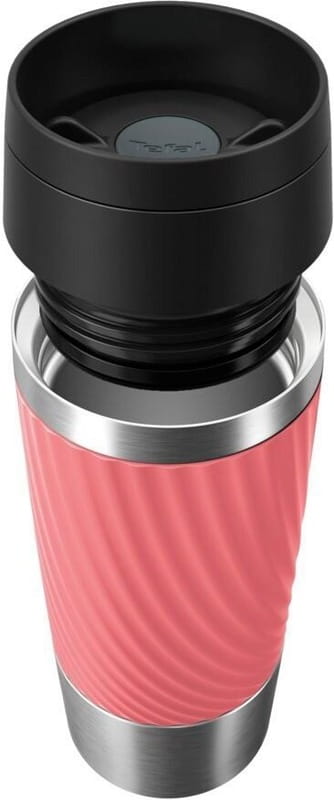 Термочашка Tefal Travel Mug Classic Twist 360 мл Coral (N2024410)