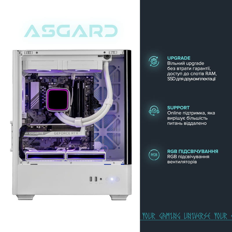 Персональний комп`ютер ASGARD (A96X.32.S10.56T.6031)
