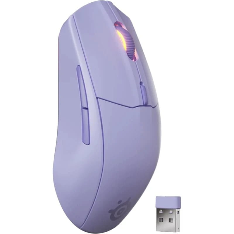 Мышь беспроводная SteelSeries Rival 3 Gen 2 Wireless Lavender (62525)
