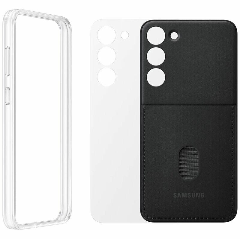Чехол-накладка Samsung Frame Cover для Samsung Galaxy S23+ SM-S916 Black (EF-MS916CBEGRU)