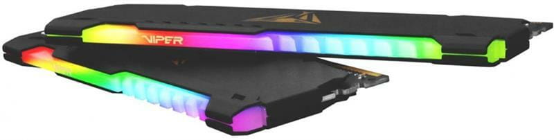 Модуль памяти DDR4 2x32GB/3600 Patriot Viper Steel RGB Black (PVSR464G360C0K)