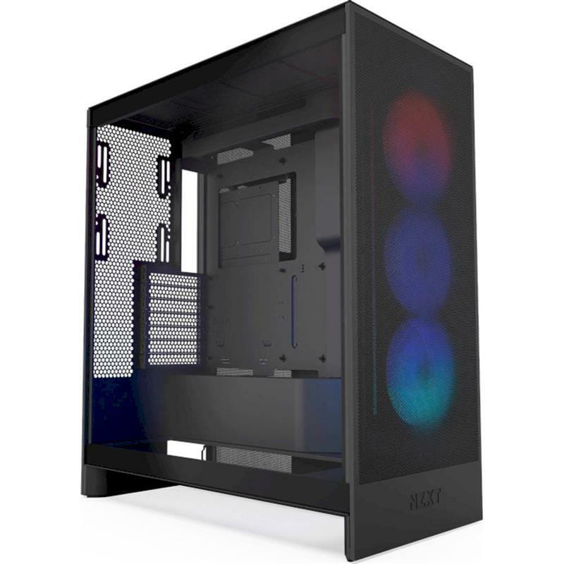 Корпус NZXT H7 Flow RGB Black (CM-H72FB-R1) без БП