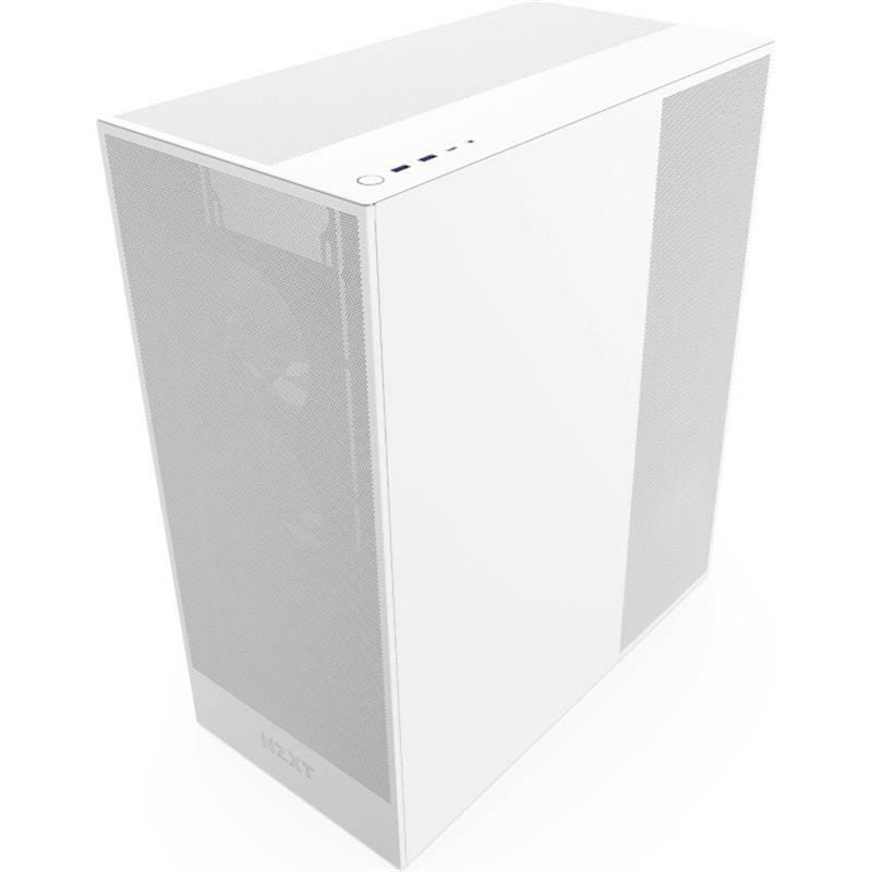 Корпус NZXT H7 Flow RGB White (CM-H72FW-R1) без БП