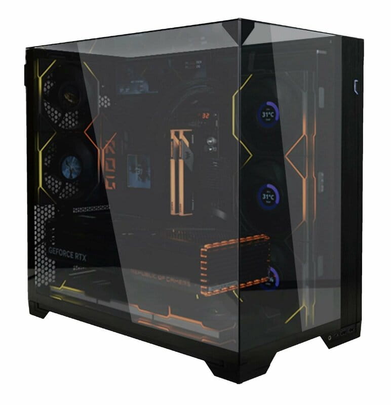 Корпус Lian Li O11 Vision Compact Black (G99.O11VPX.00) без БЖ