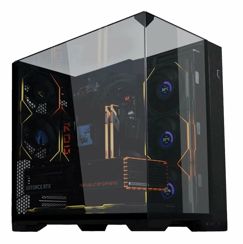 Корпус Lian Li O11 Vision Compact Black (G99.O11VPX.00) без БЖ