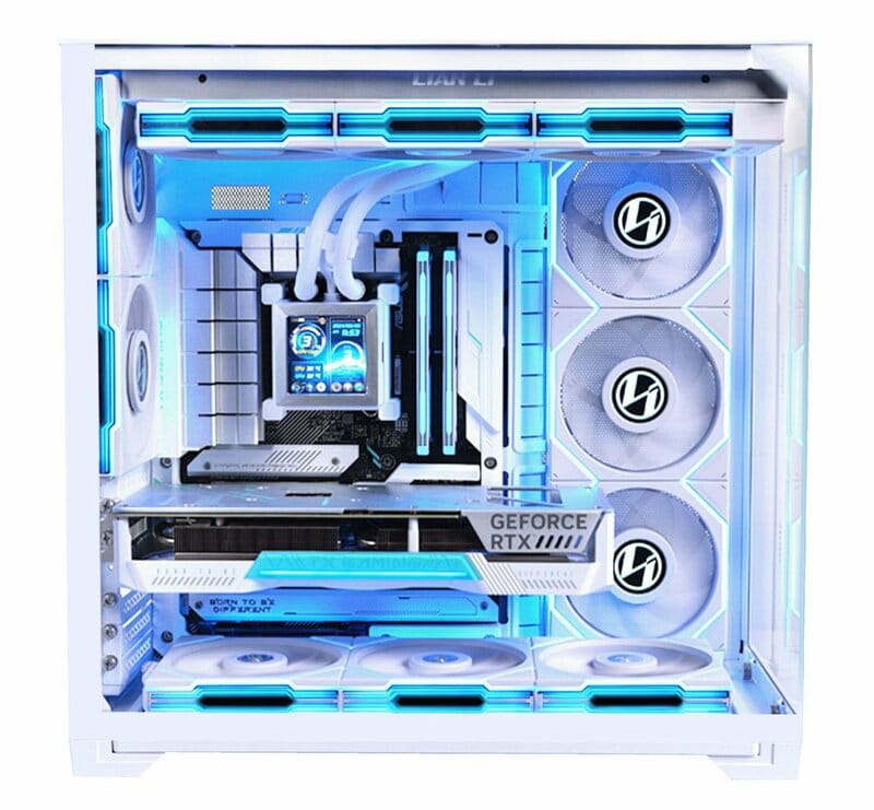 Корпус Lian Li O11 Vision Compact White (G99.O11VPW.00) без БП