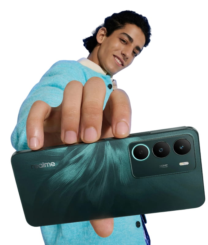 Смартфон Realme C71 8/256GB (RMX5303) Forest Owl
