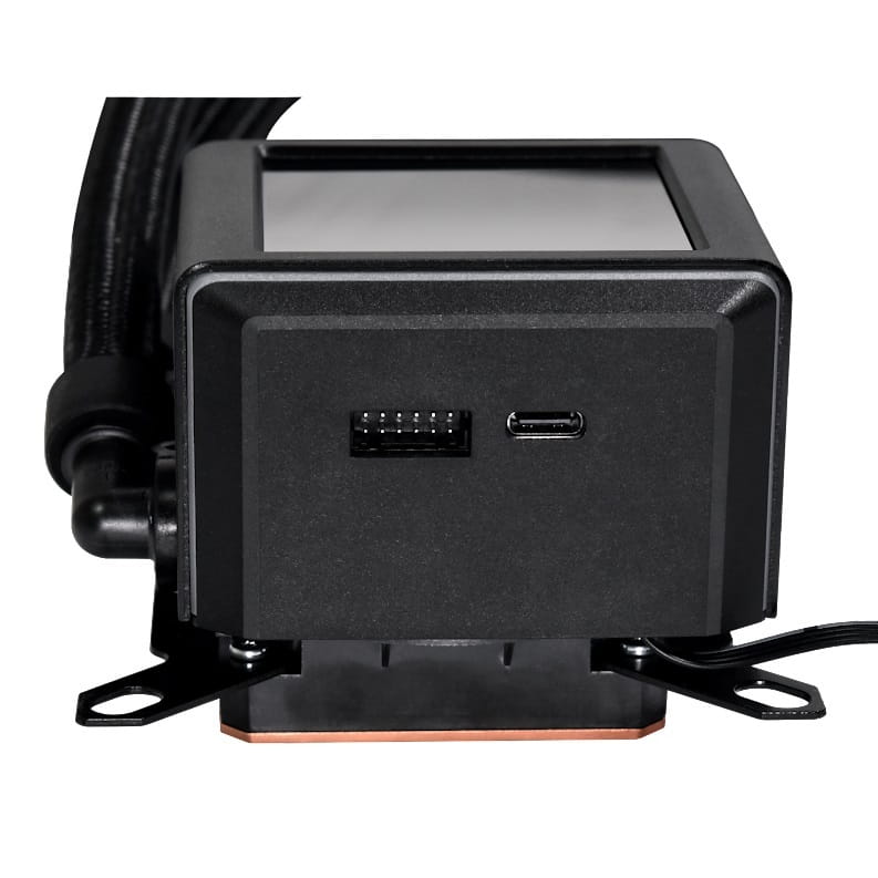 Система водяного охлаждения Lian Li Galahad II LCD SL-INF, 360 Black (G89.GA2ALCD36INB.00)