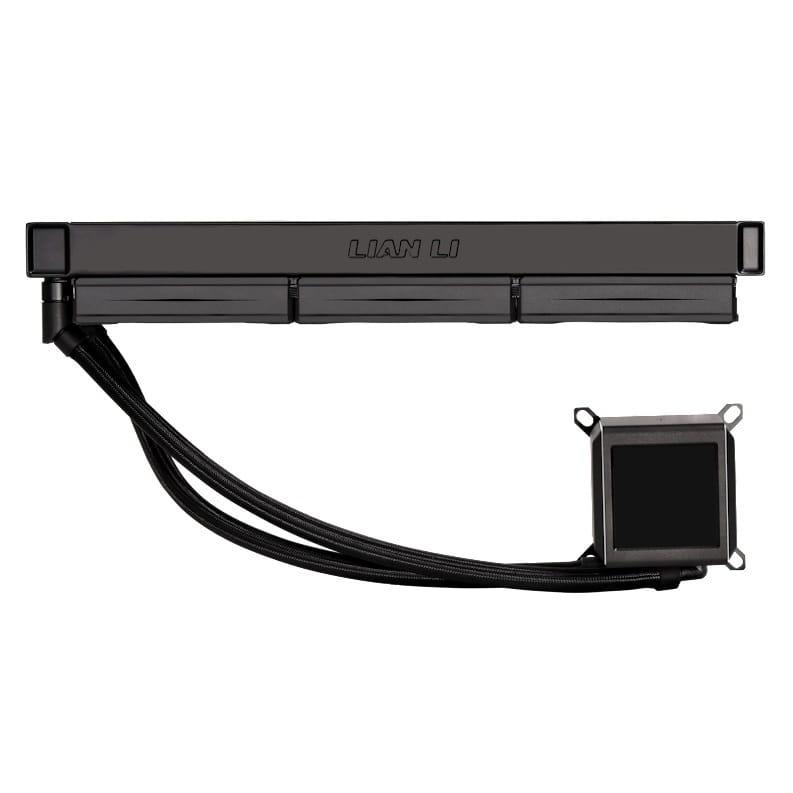 Система водяного охлаждения Lian Li Galahad II LCD, 360 Black (G89.GA2ALCD36B.00)