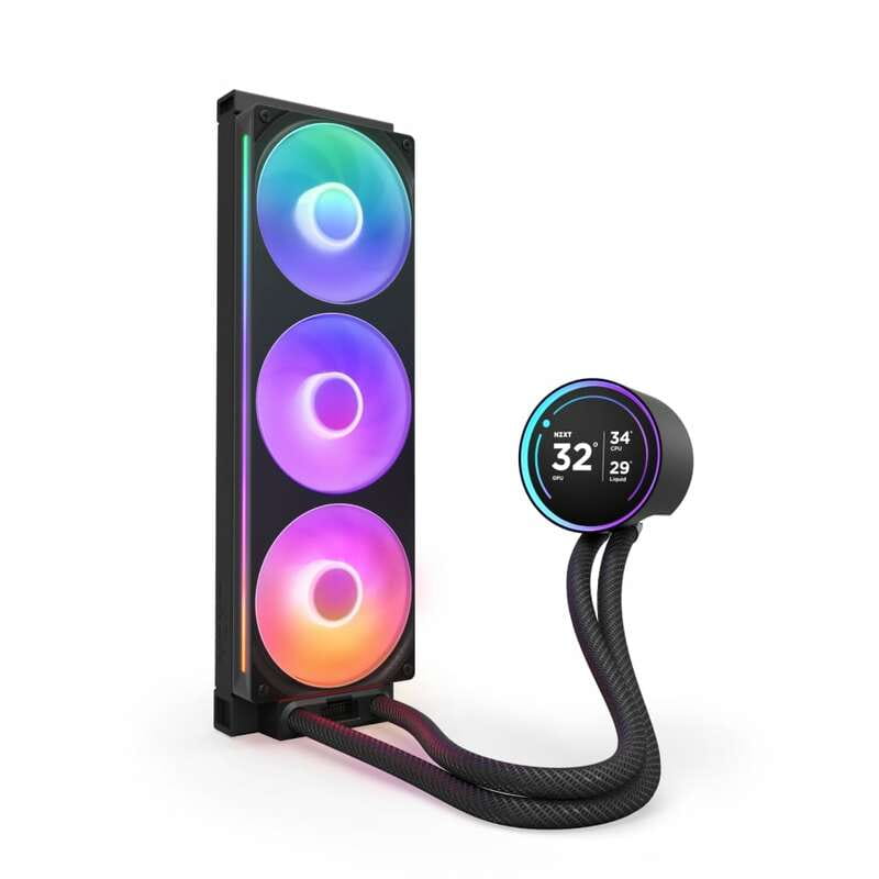 Система водяного охлаждения NZXT Kraken Elite RGB 360 Black (RL-KR36E-B2)