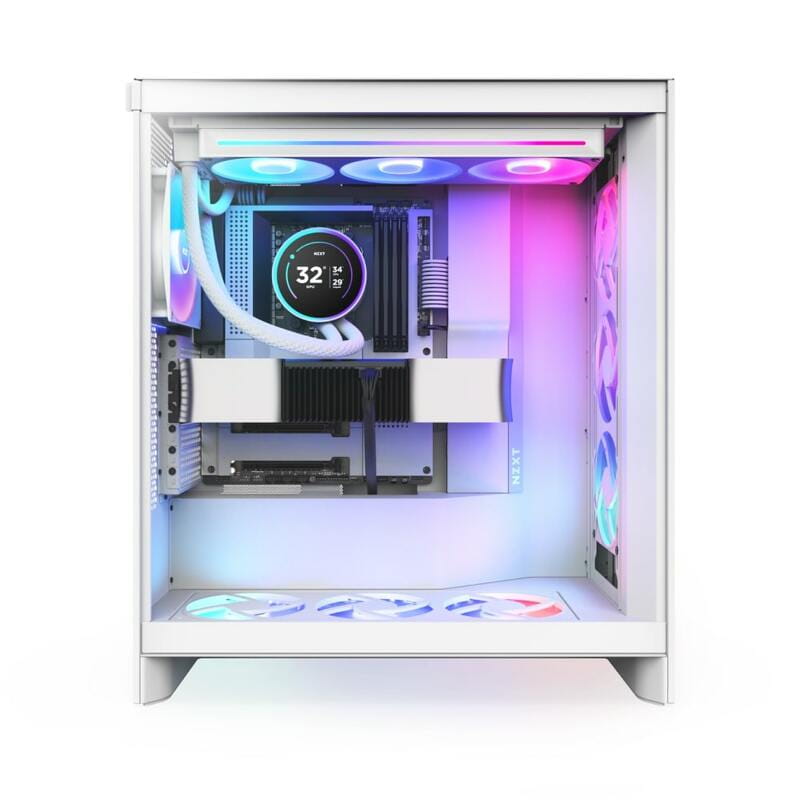 Система водяного охлаждения NZXT Kraken Elite RGB 360 White (RL-KR36E-W2)