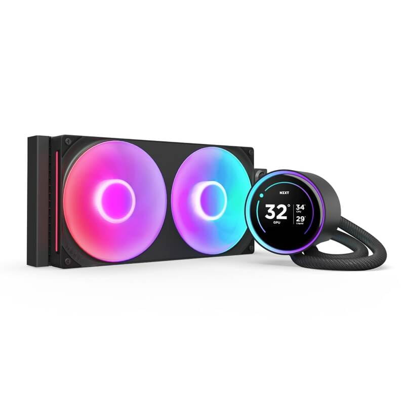 Система водяного охлаждения NZXT Kraken Elite RGB 280 Black (RL-KR28E-B2)