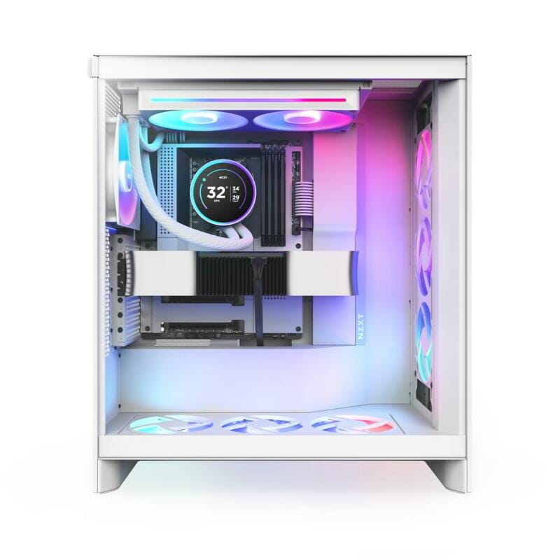 Система водяного охлаждения NZXT Kraken Elite RGB 280 White (RL-KR28E-W2)