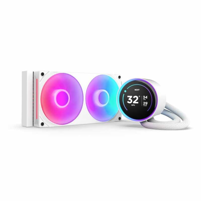 Система водяного охлаждения NZXT Kraken Elite RGB 240 White (RL-KR24E-W2)
