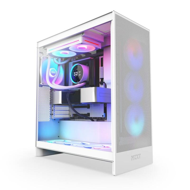 Система водяного охлаждения NZXT Kraken Elite RGB 240 White (RL-KR24E-W2)