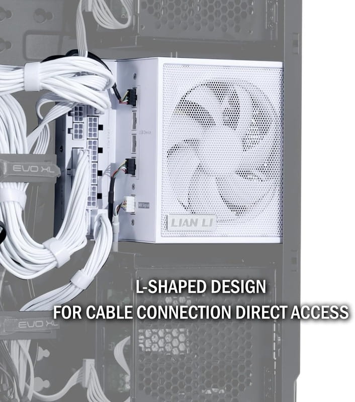 Блок питания Lian Li EDGE1000, 80 Plus Platinum, White, EU Cord (G9P.EG1000.WE00.EU)