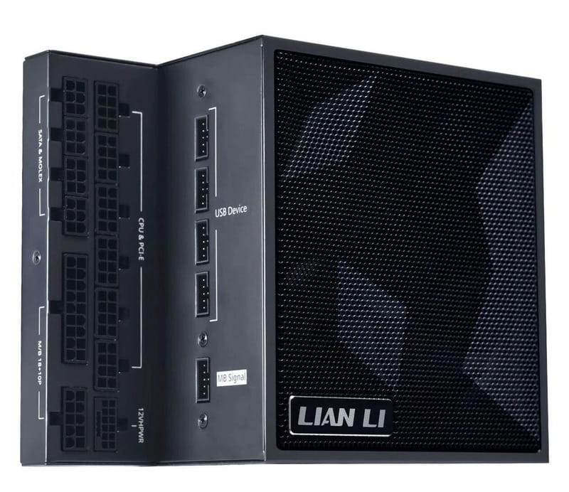 Блок живлення Lian Li EDGE850, 80 Plus Platinum, Black, EU Cord (G9P.EG0850.BE00.EU)