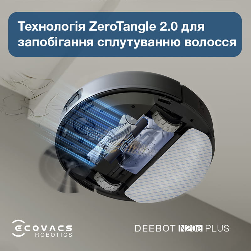 Робот-пылесос Ecovacs Deebot Ozmo N20E Plus (YDLX11-3) Black