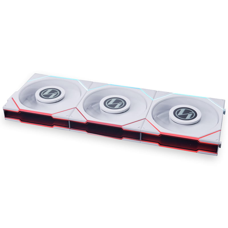 Вентилятор Lian Li TLLCD 120-3, White Cooler (G99.12TLLCD3W.00)