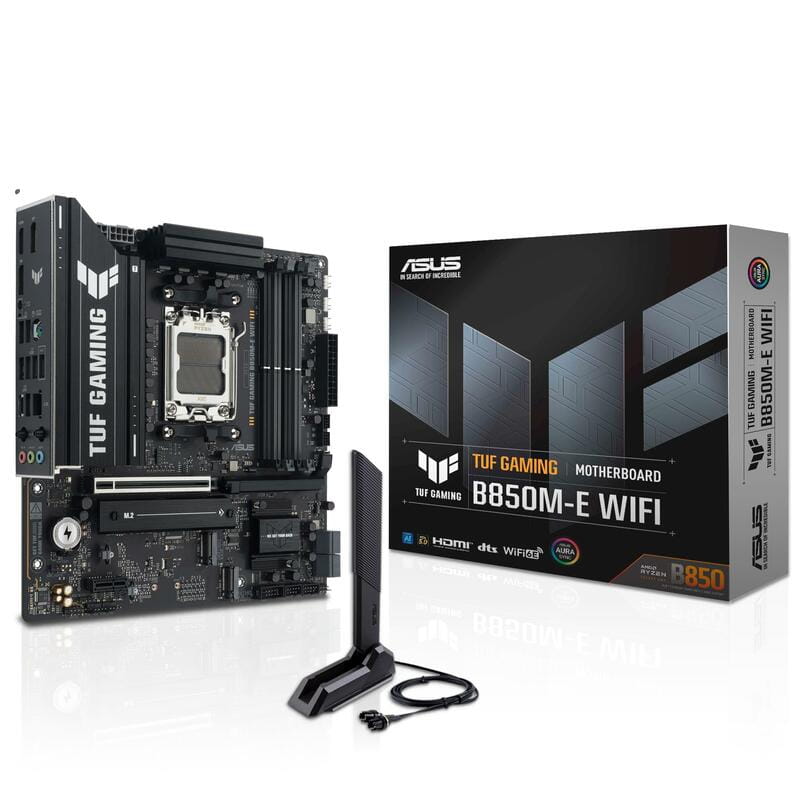 Материнська плата Asus TUF Gaming B850M-E WiFi Socket AM5
