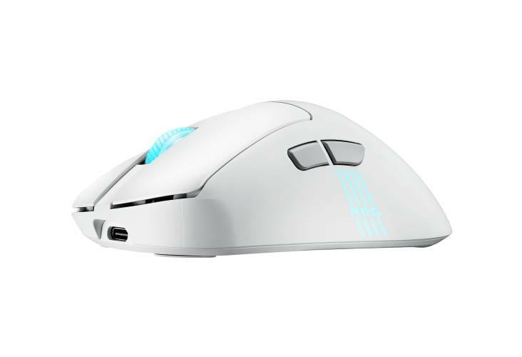 Мышь беспроводная Asus ROG Keris II Origin White (90MP04A0-BMUA10)
