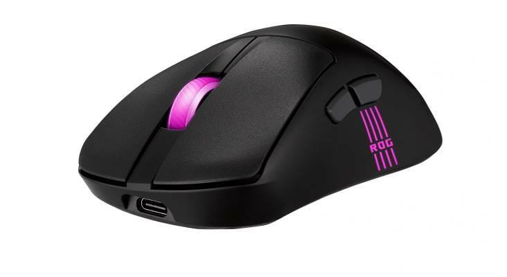 Мышь беспроводная Asus ROG Keris II Origin Black (90MP04A0-BMUA00)