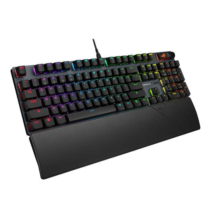Клавиатура Asus ROG Strix Scope II X NX Snow V2 EN PBT Black (90MP03XF-BKUA20)
