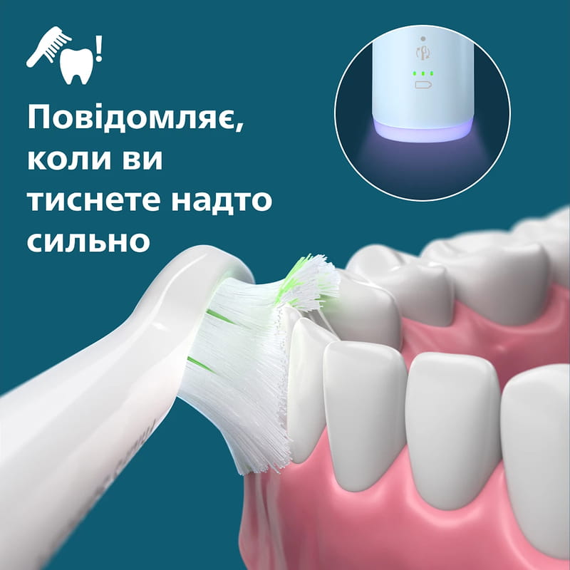 Зубна електрощітка Philips HX7406/01