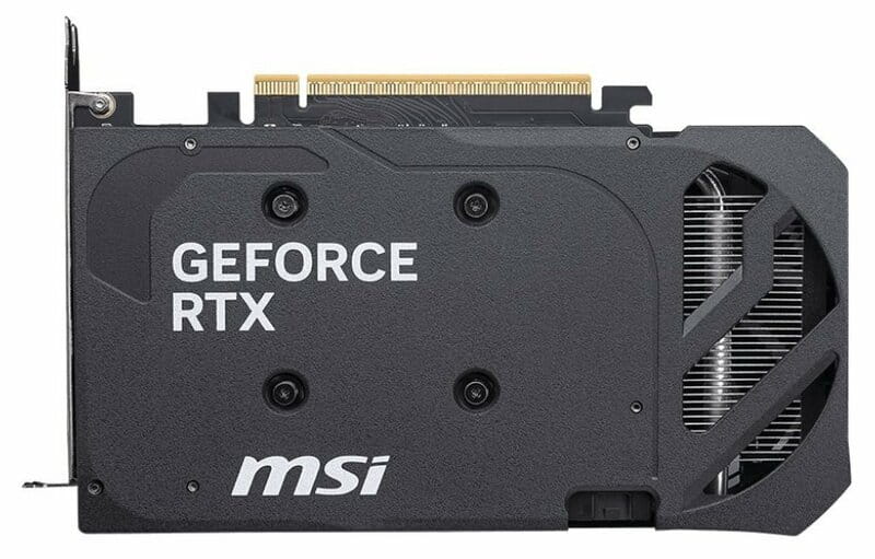 Видеокарта GF RTX 5050 8GB GDDR6 Shadow 2X OC MSI (GeForce RTX 5050 8G SHADOW 2X OC BULK)