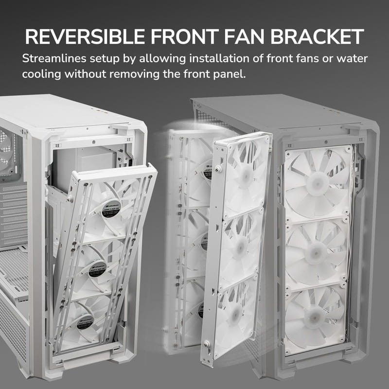 Корпус Cougar MX600 RGB White без БЖ