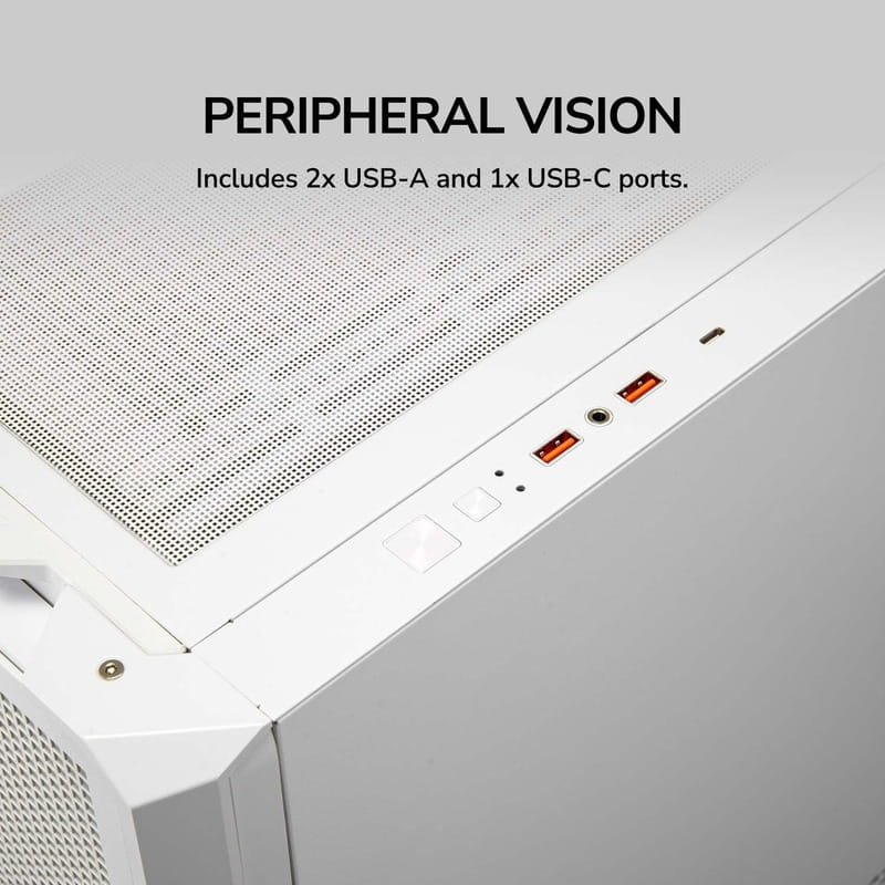 Корпус Cougar MX600 RGB White без БЖ