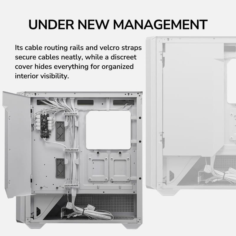 Корпус Cougar MX600 RGB White без БЖ