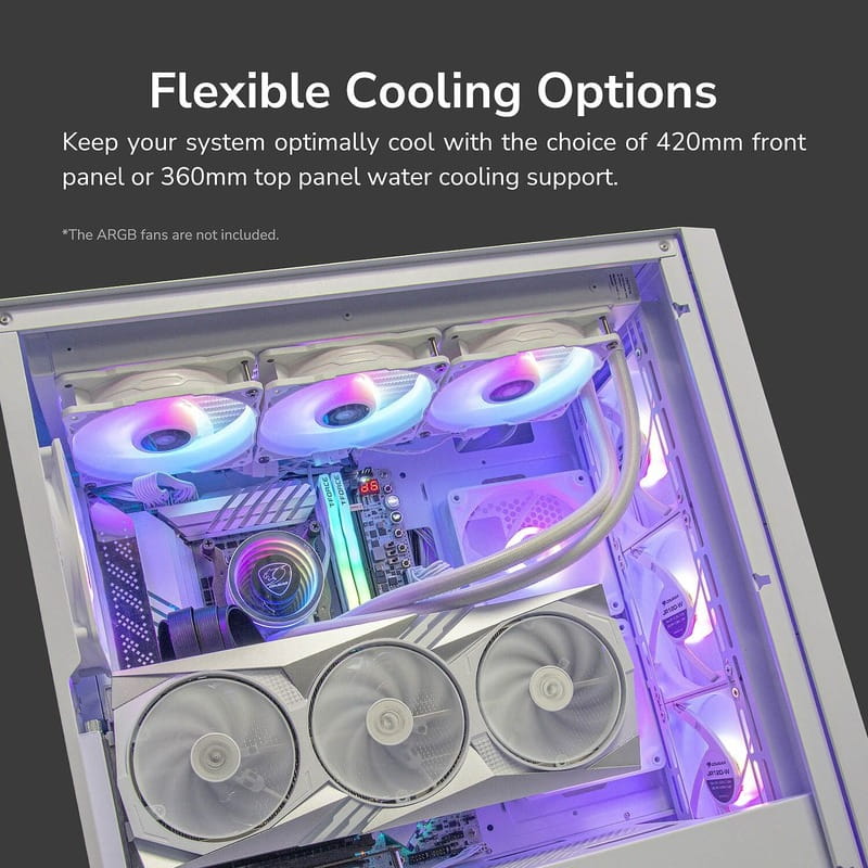 Корпус Cougar Uniface White без БЖ