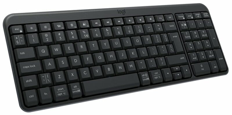Клавiатура бездротова Logitech K250 Graphite (920-013822)