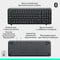 Фото - Клавiатура бездротова Logitech K250 Graphite (920-013822) | click.ua