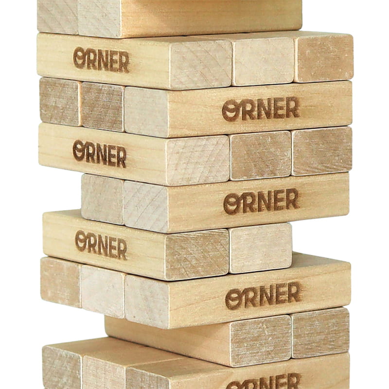 Настольная игра Orner Дженга Небоскреб котики-каратисты (orner-2290)