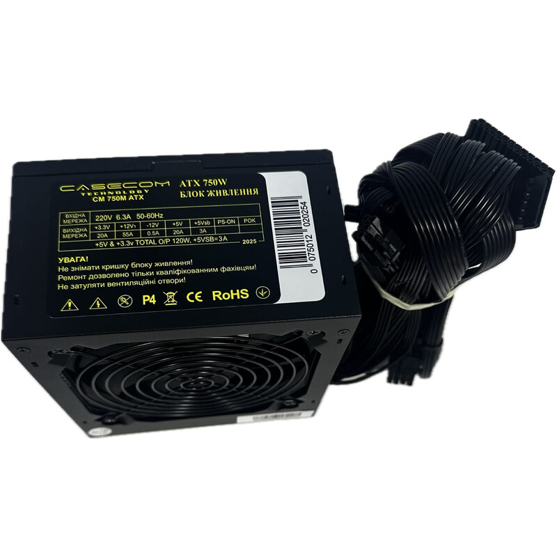 Блок живлення CaseCom CM 750 ATX 750W