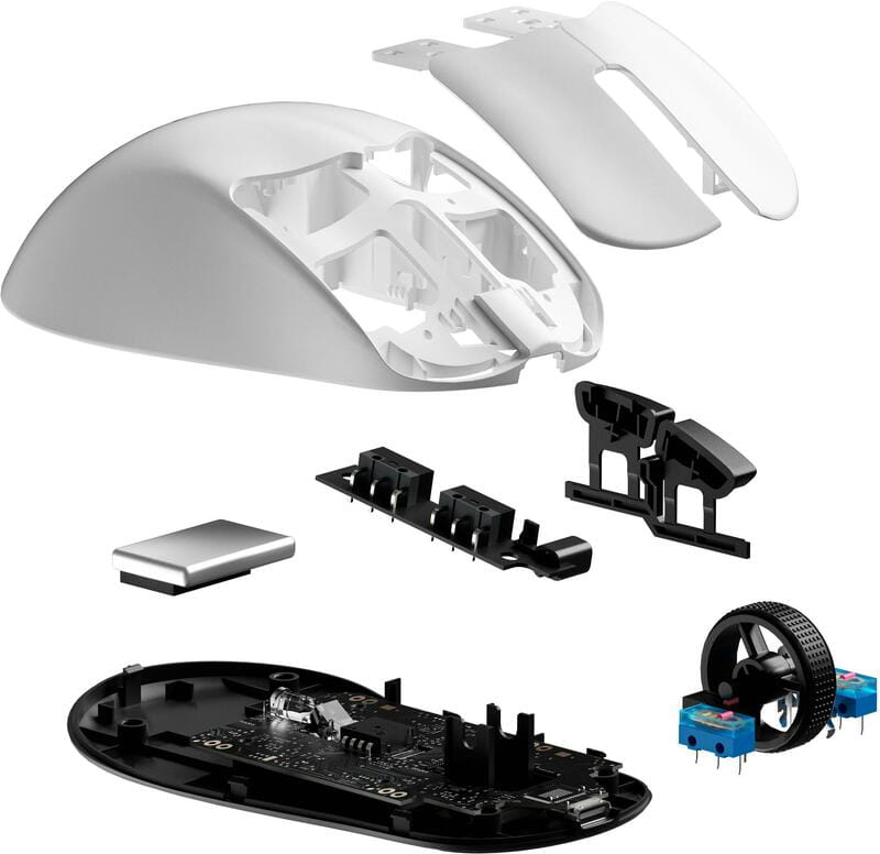 Миша бездротова Gamepro Asgard Surt White (GM017W)
