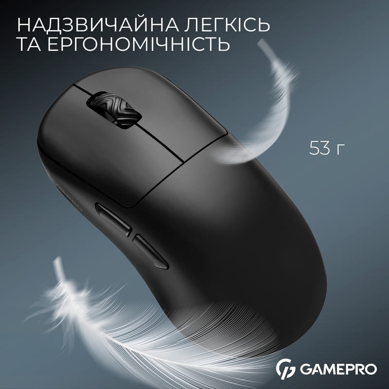 Миша бездротова Gamepro Asgard Loki Black (GM022B)