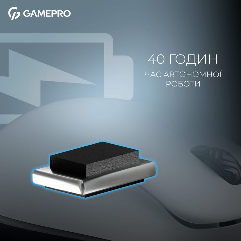 Миша бездротова Gamepro Asgard Loki White (GM022W)