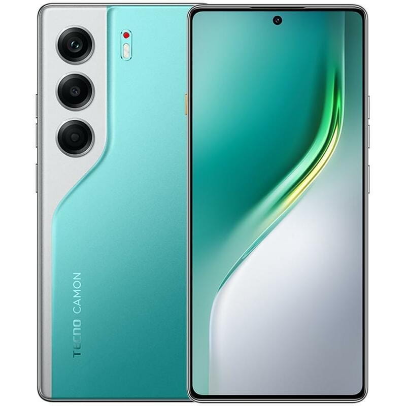 Смартфон Tecno Camon 40 (CM5) 8/256GB Emerald Lake Green (4894947069239)
