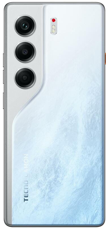 Смартфон Tecno Camon 40 (CM5) 8/256GB Glacier White (4894947069246)